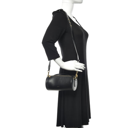 Burberry Calfskin Kingdom The Barrel Bag Black 2 of 10