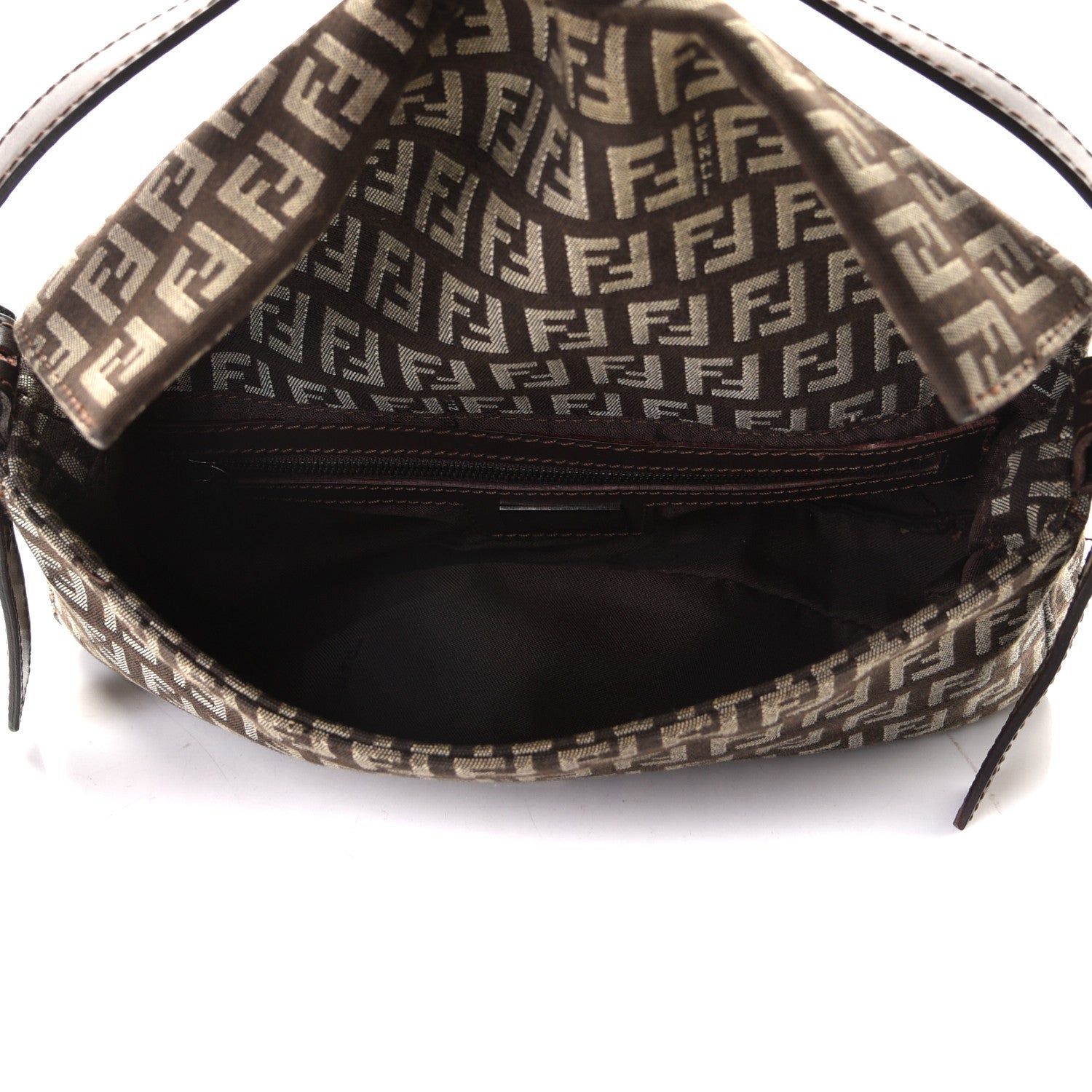 Fendi Zucchino Baguette Tobacco 8 of 9