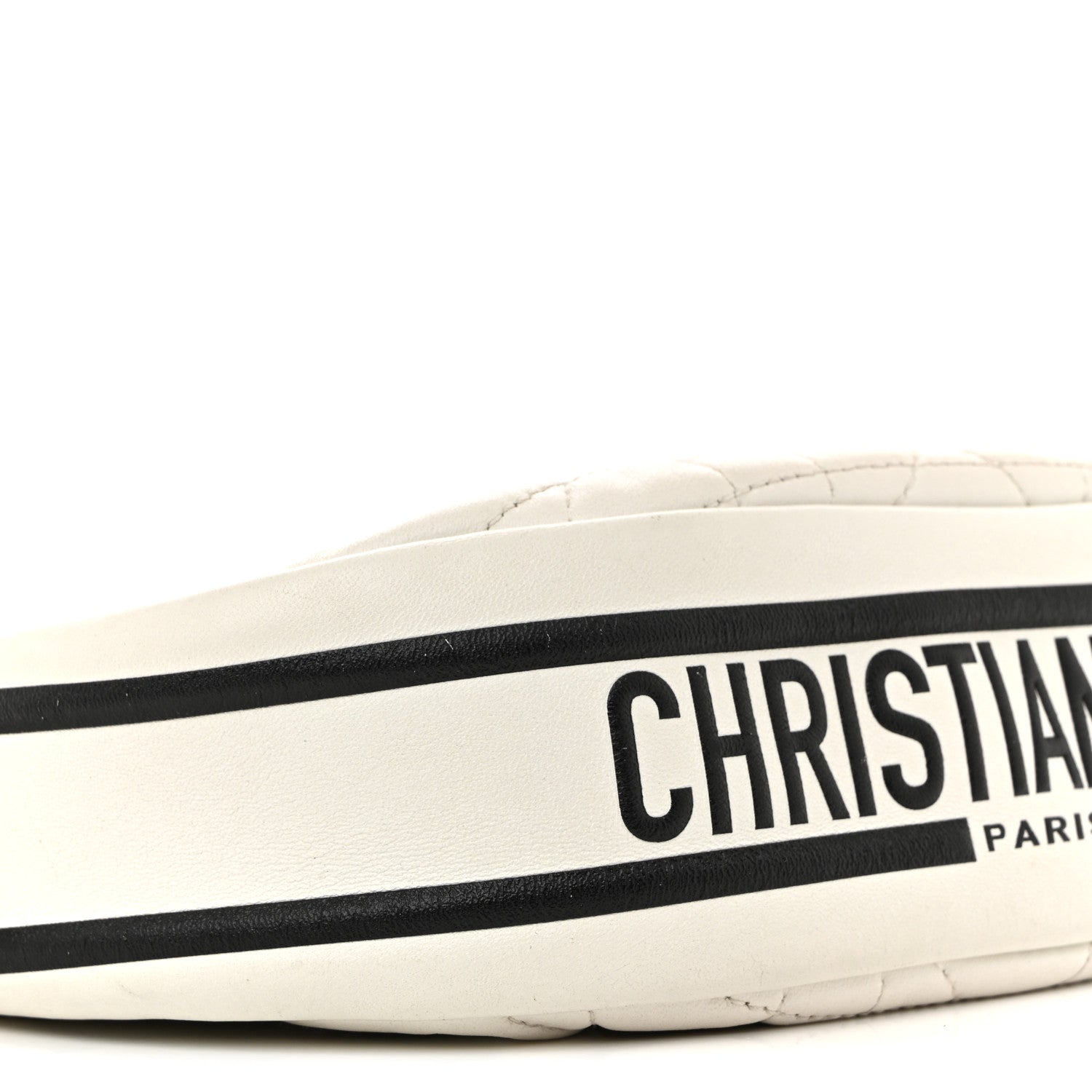 Christian Dior Lambskin Cannage Small Dior Vibe Hobo Bag White 9 of 17