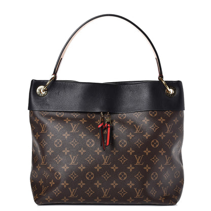 Louis Vuitton Monogram Tuileries Hobo Black 1 of 9