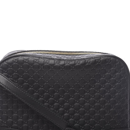 Gucci Microguccissima Mini Bree Messenger Bag Black 8 of 10