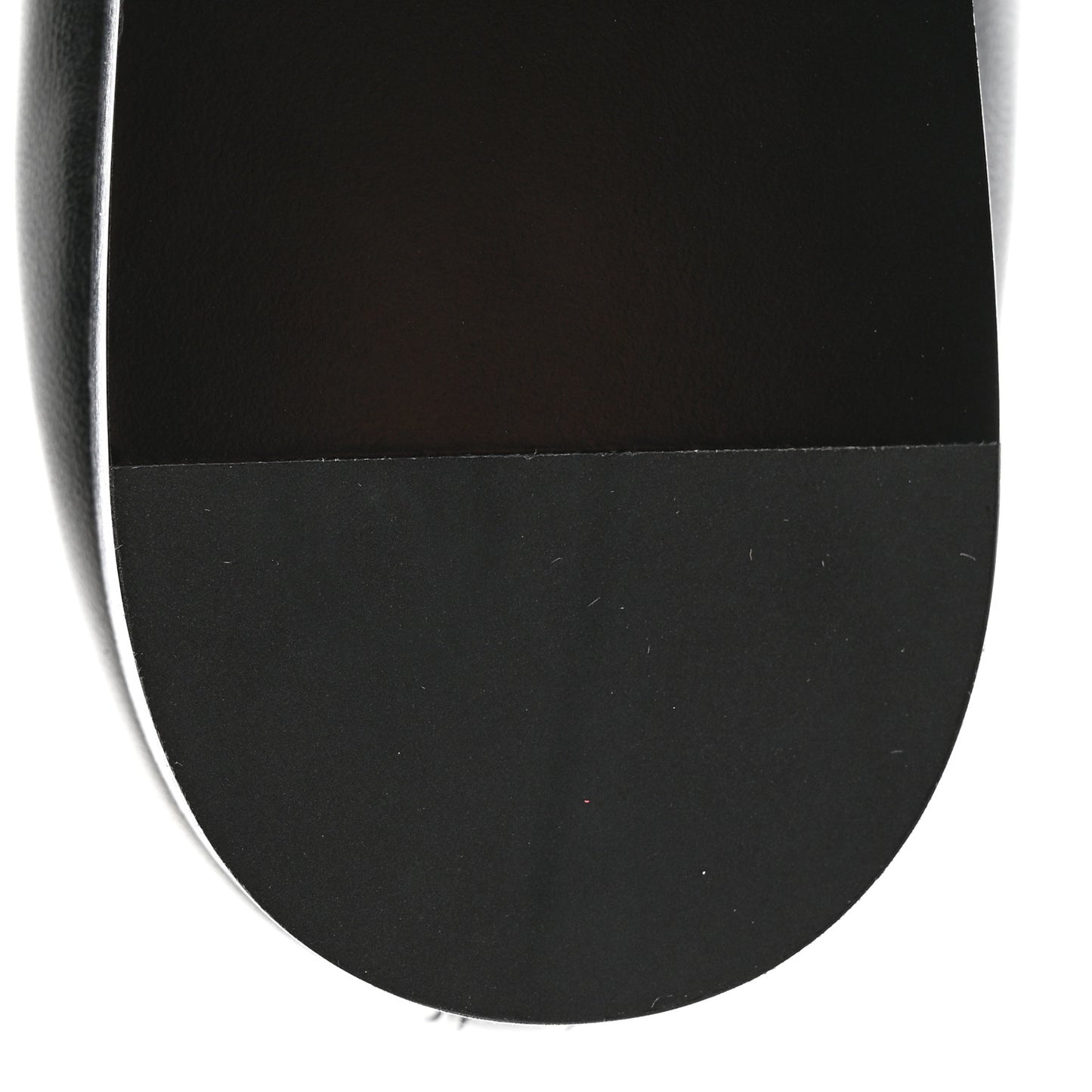 Lambskin Patent CC Cap Toe Ballerina Flats 37.5 Black