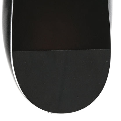 Chanel Lambskin Patent CC Cap Toe Ballerina Flats 37.5 Black 9 of 10
