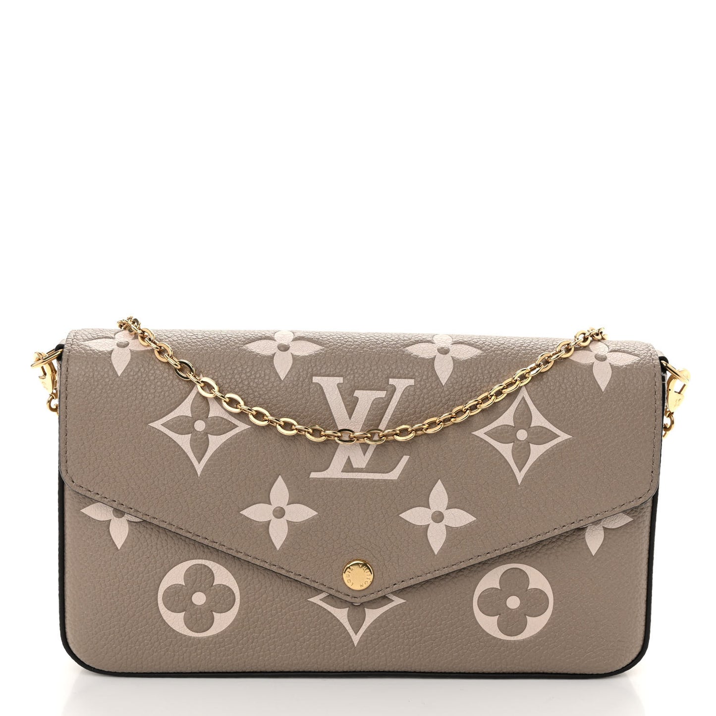 Empreinte Monogram Giant Felicie Pochette Tourterelle Creme