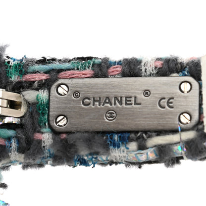 Chanel Tweed Sunglasses 71085 Blue Multicolor 11 of 14