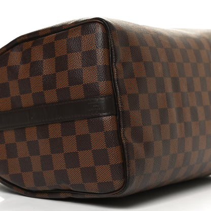 Louis Vuitton Damier Ebene Speedy Bandouliere 30 9 of 11
