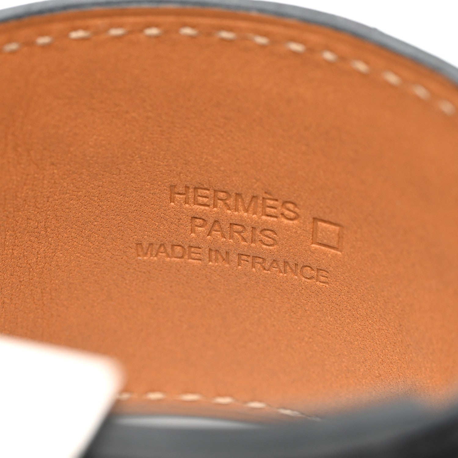 Hermes Shiny Alligator Collier de Chien CDC Bracelet S Black 4 of 5