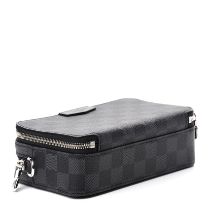 Louis Vuitton Damier Graphite Alpha Wearable Wallet 3 of 9