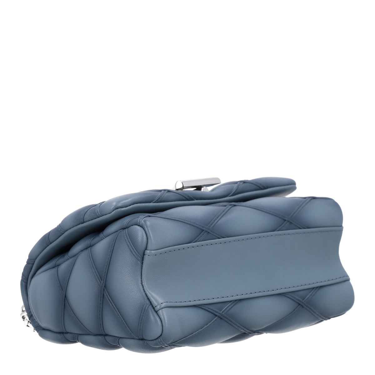 Louis Vuitton Lambskin Malletage GO-14 PM NM Denim Blue 5 of 10
