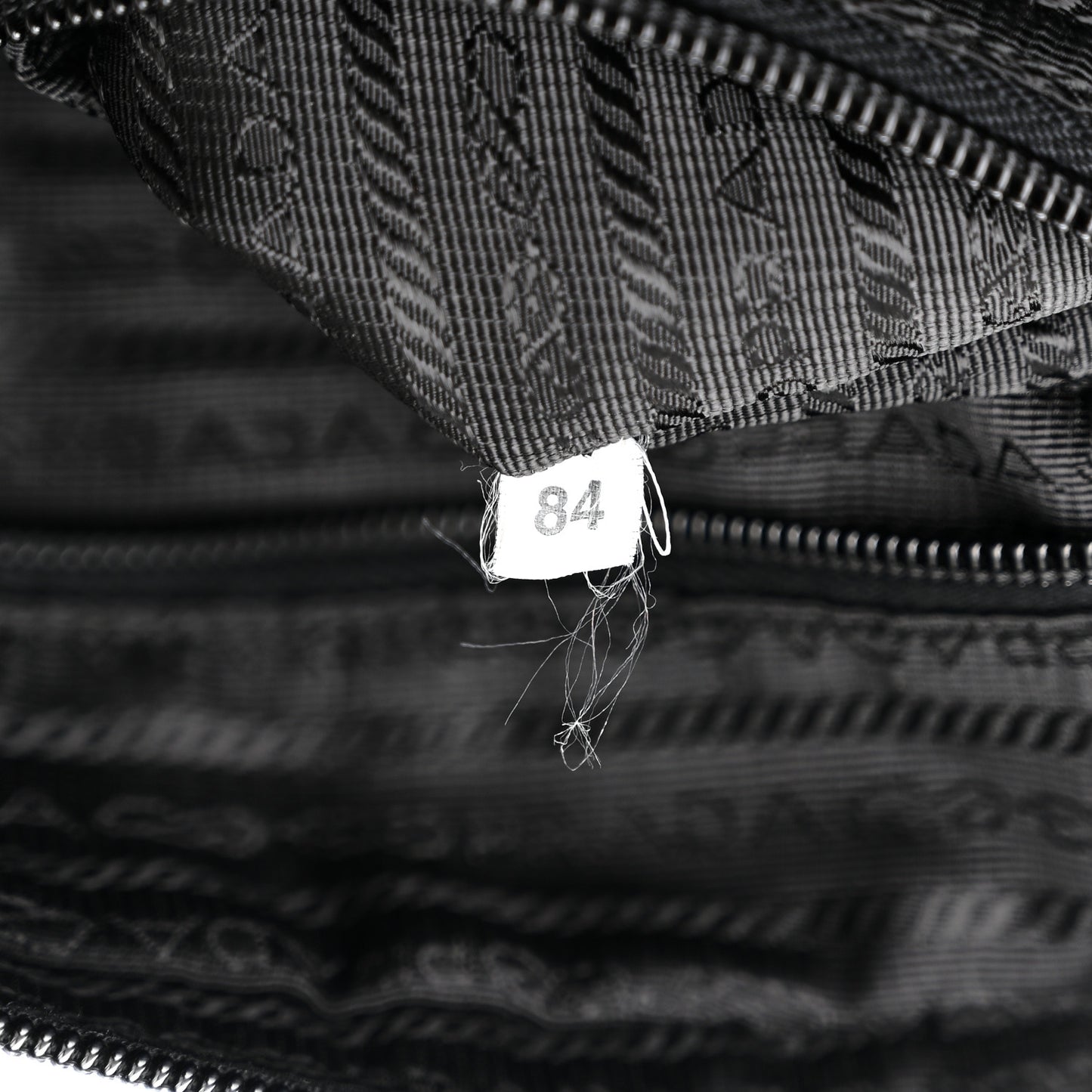 Tessuto Nylon Multi Pocket Belt Bag Black