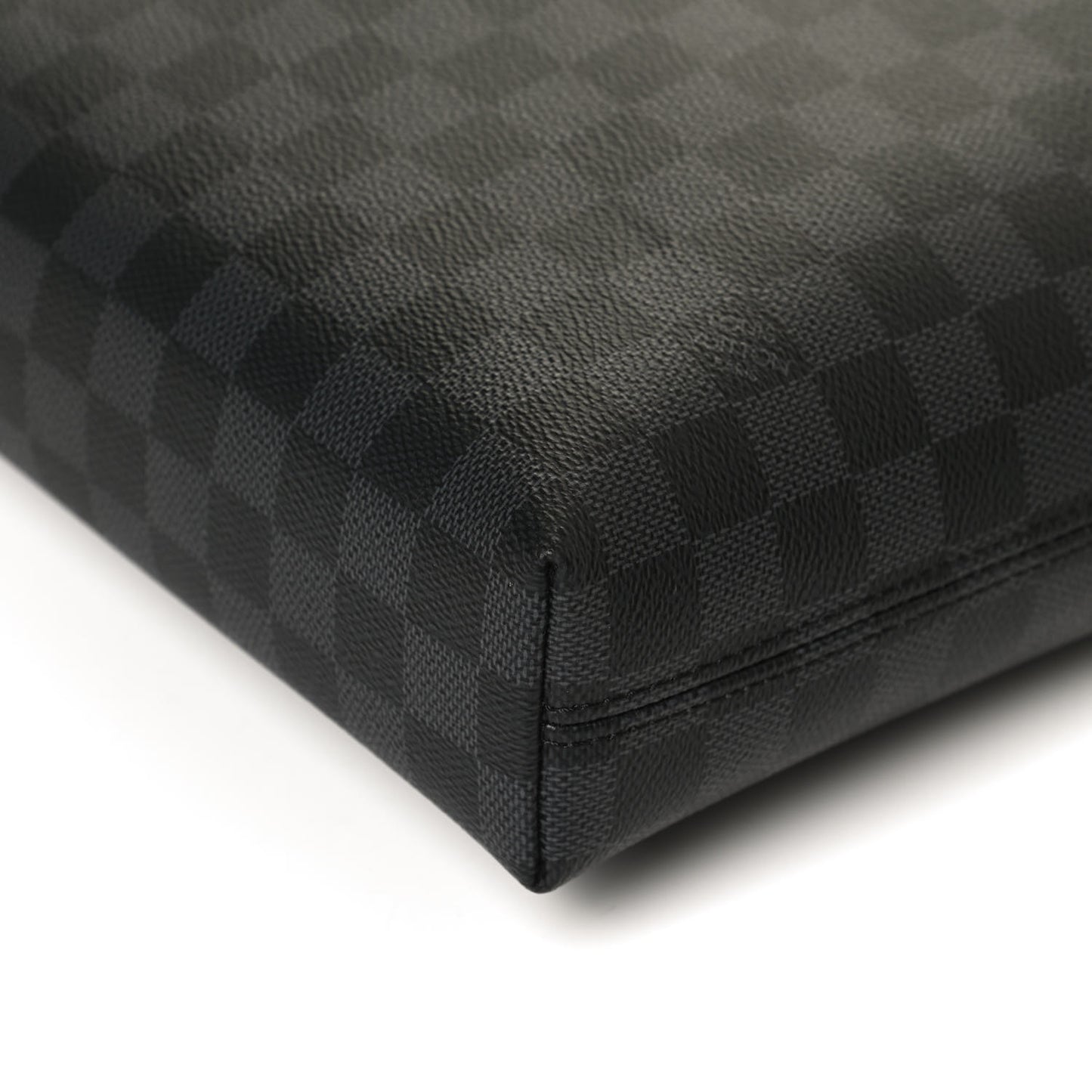Damier Graphite Porte-Documents Jour