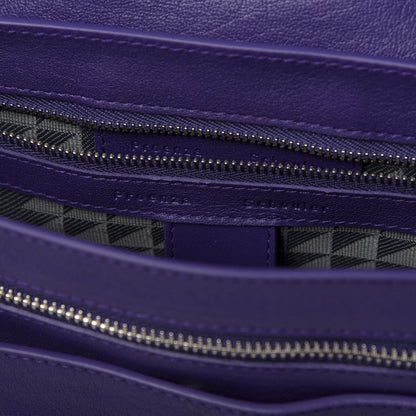 Proenza Schouler Lambskin Medium PS1 Satchel Amethyst 9 of 13