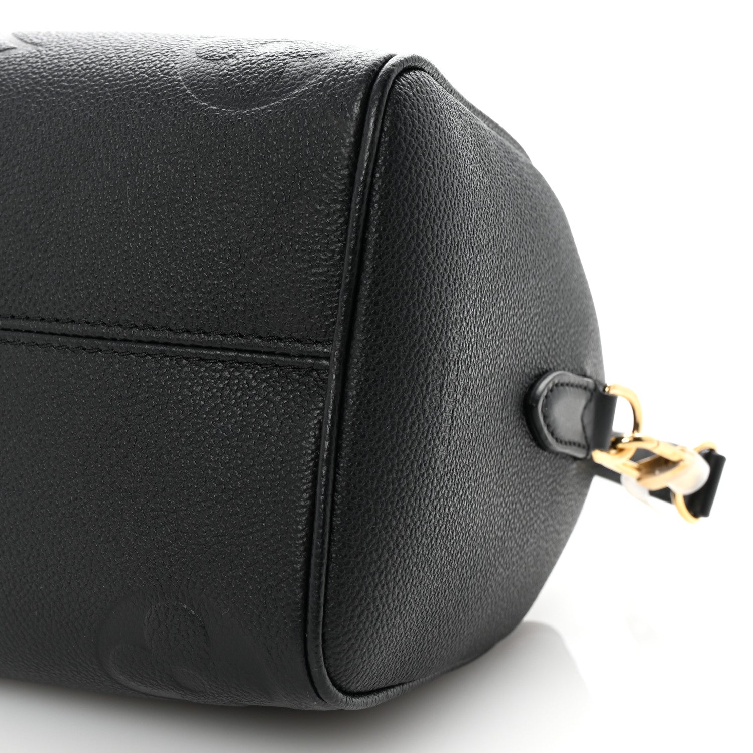 Louis Vuitton Empreinte Monogram Giant Speedy Bandouliere 25 Black 9 of 9