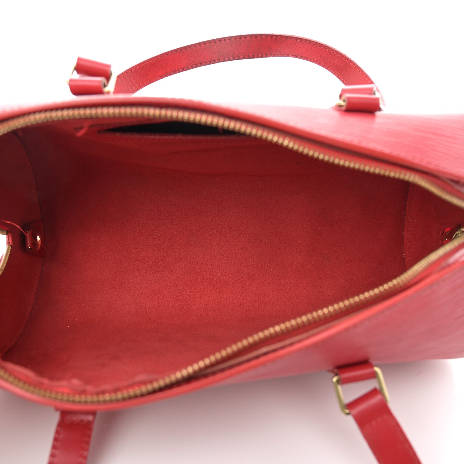 Louis Vuitton Epi Soufflot Castillan Red 5 of 13