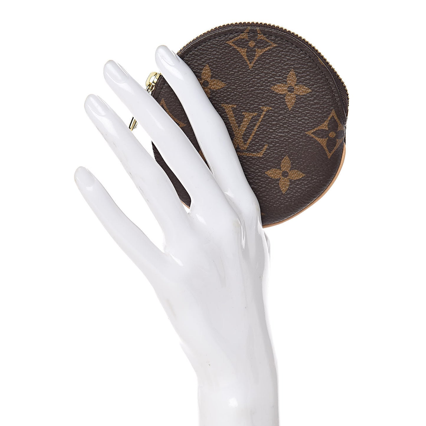 Monogram Round Coin Purse