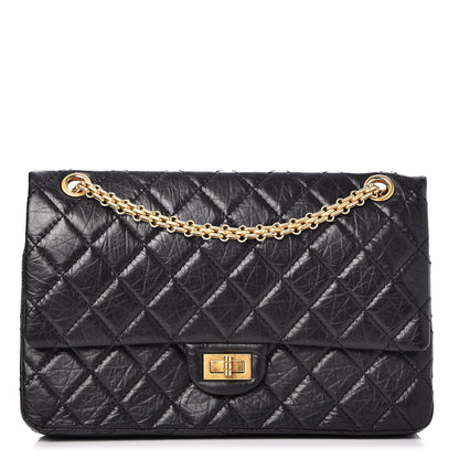 Chanel Aged Calfskin Quilted 2.55 Reissue 226 Flap Black 1 of 10