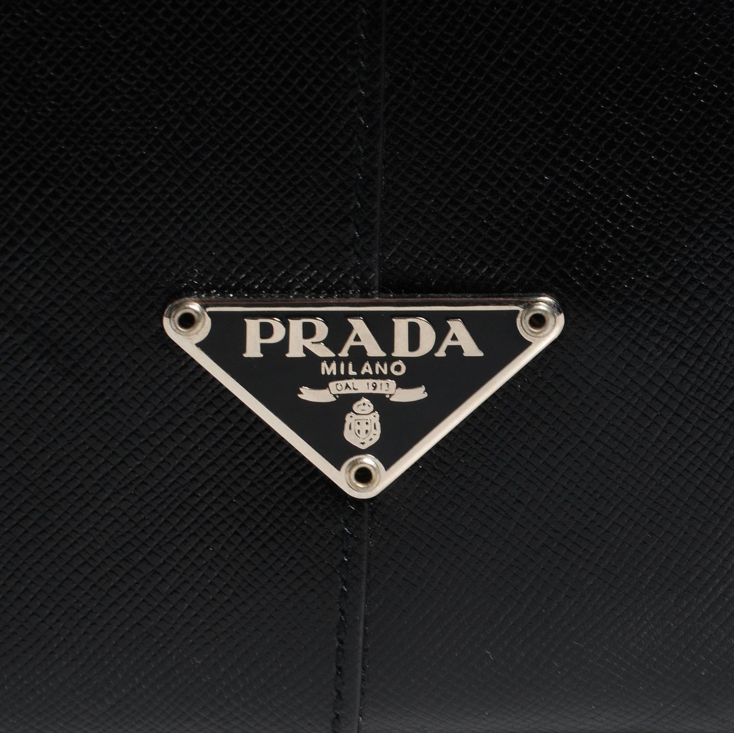 Saffiano Travel Bag Nero Black