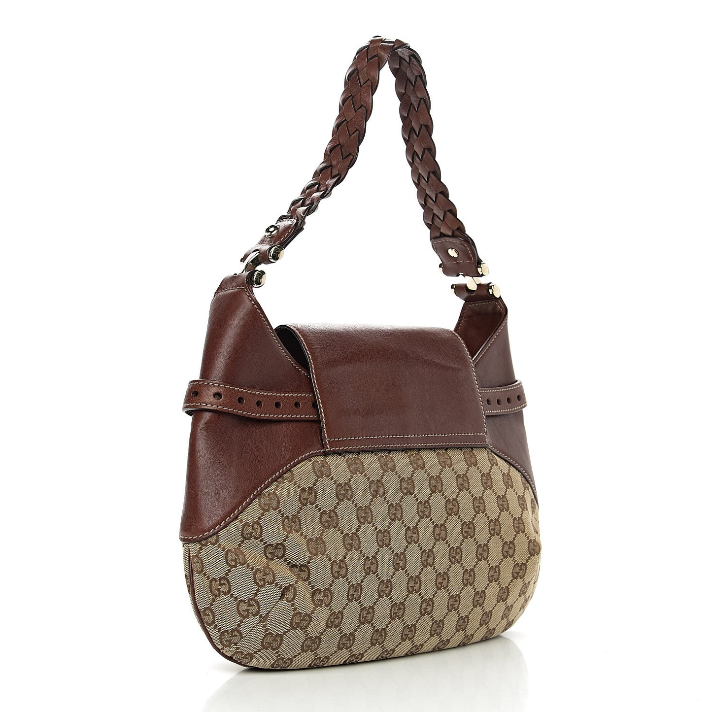 Monogram Pelham Shoulder Bag Brown