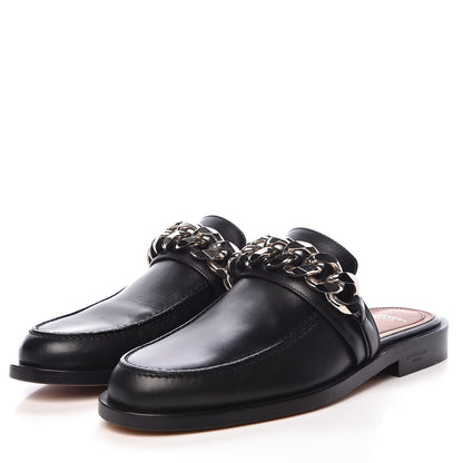 Givenchy Calfskin Chain Strap Mule 37 Black 3 of 9