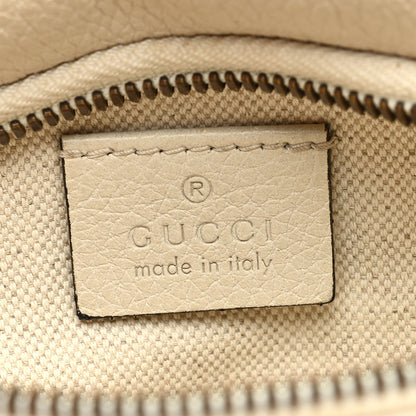 Gucci Grained Calfskin Small Logo Belt Bag White 6 of 8