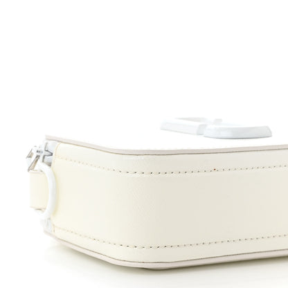 Marc Jacobs Saffiano Small Snapshot Camera Bag White 10 of 11