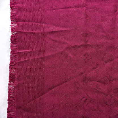 Louis Vuitton Silk Monogram Shawl 3 of 4