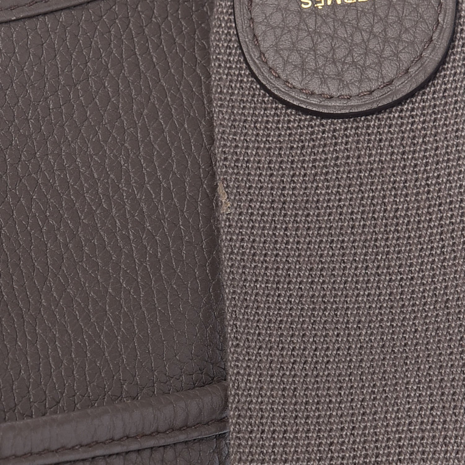 Hermes Taurillon Clemence Evelyne III GM Etain 10 of 10
