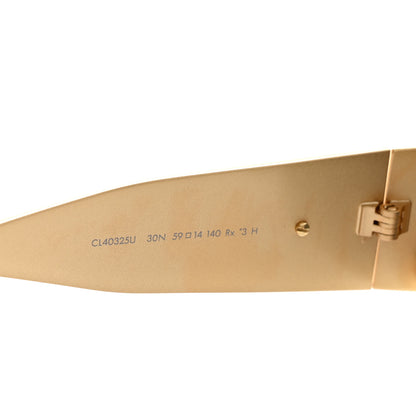 Celine Metal Triomphe 03 Sunglasses CL40325U Gold Green 6 of 8