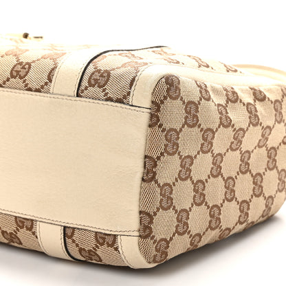 Gucci Monogram Small Abbey Boston Off White 10 of 12