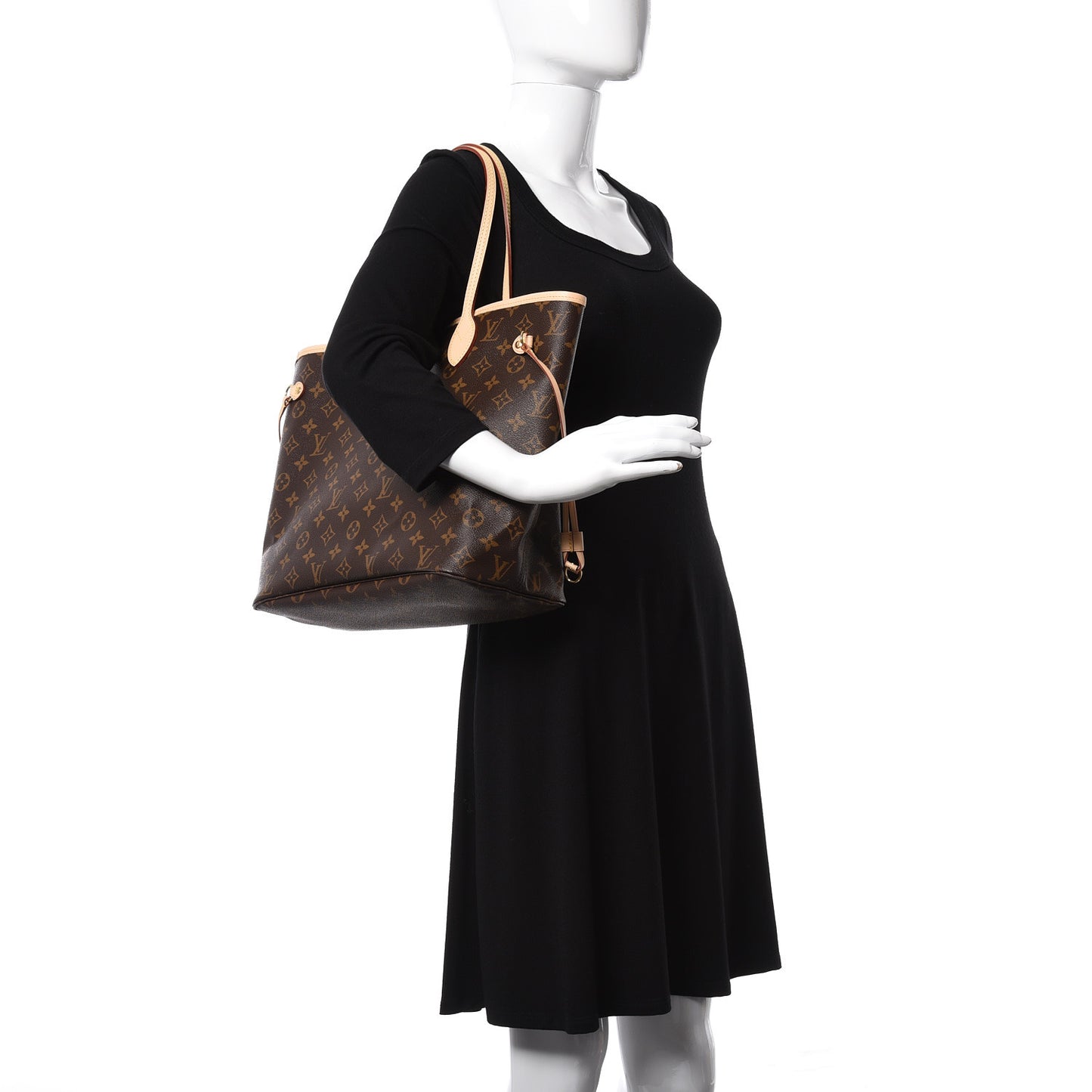 Monogram Neo Neverfull MM Cherry
