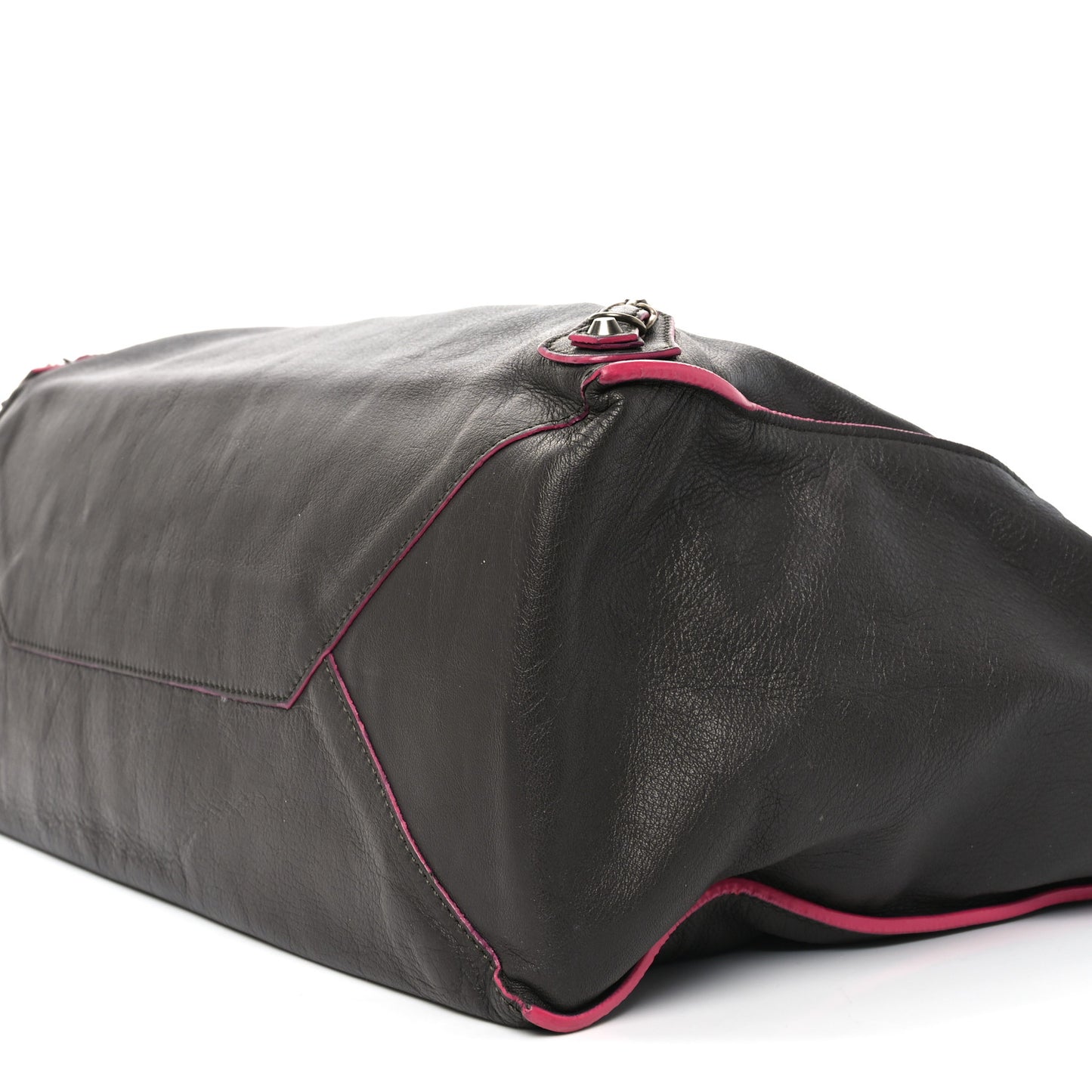 Veau Papier A4 Tote Grey Pink