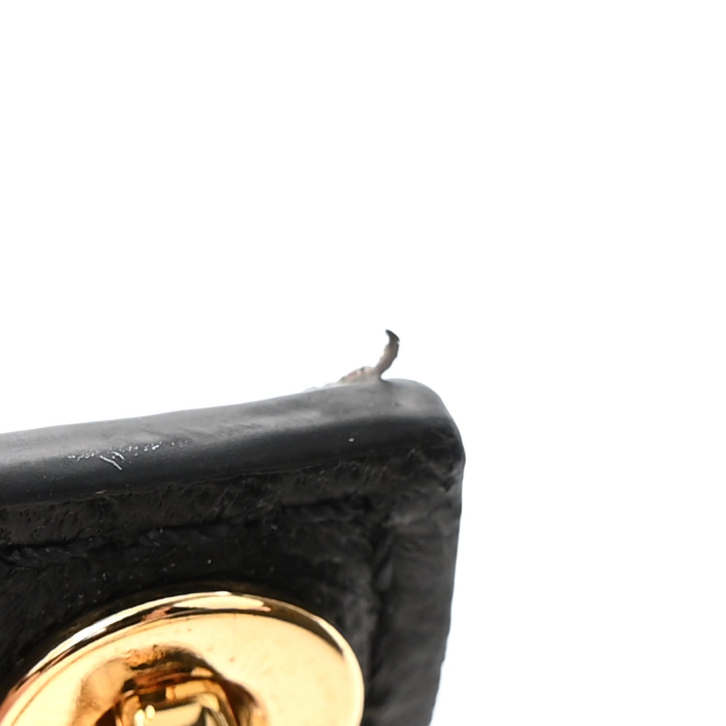 Lambskin Mini Vlogo Hobo Bag Black