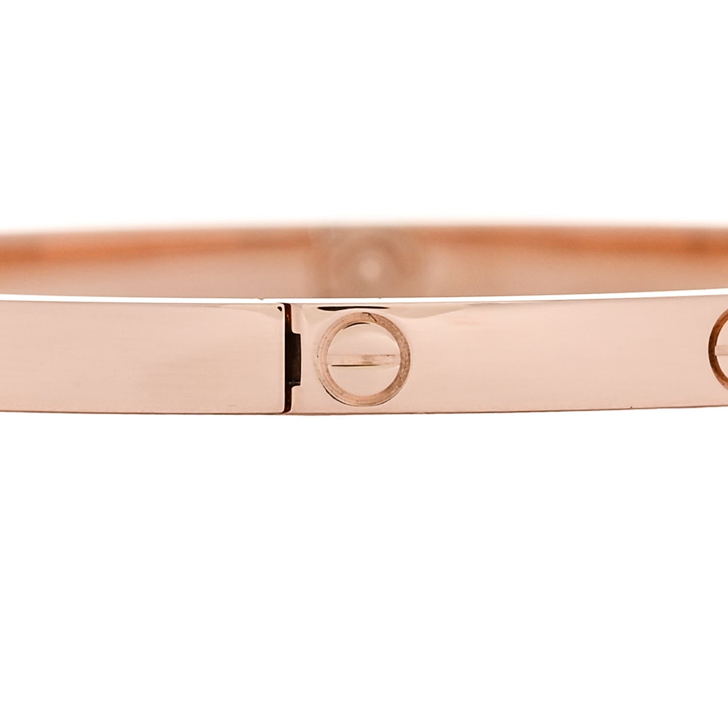 Cartier 18K Pink Gold Small LOVE Bracelet 16 5 of 8
