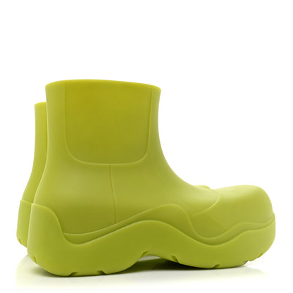 Bottega Veneta Rubber Puddle Ankle Boots 38 Kiwi 4 of 11