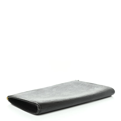 Louis Vuitton Epi Pochette Accessories 24 Black 6 of 10