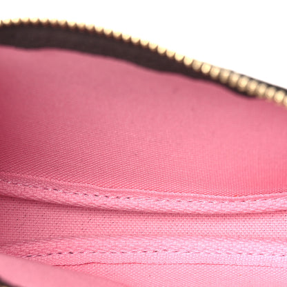 Louis Vuitton Monogram 2022 Christmas Animation Paris Mini Pochette Accessories Pink 5 of 10