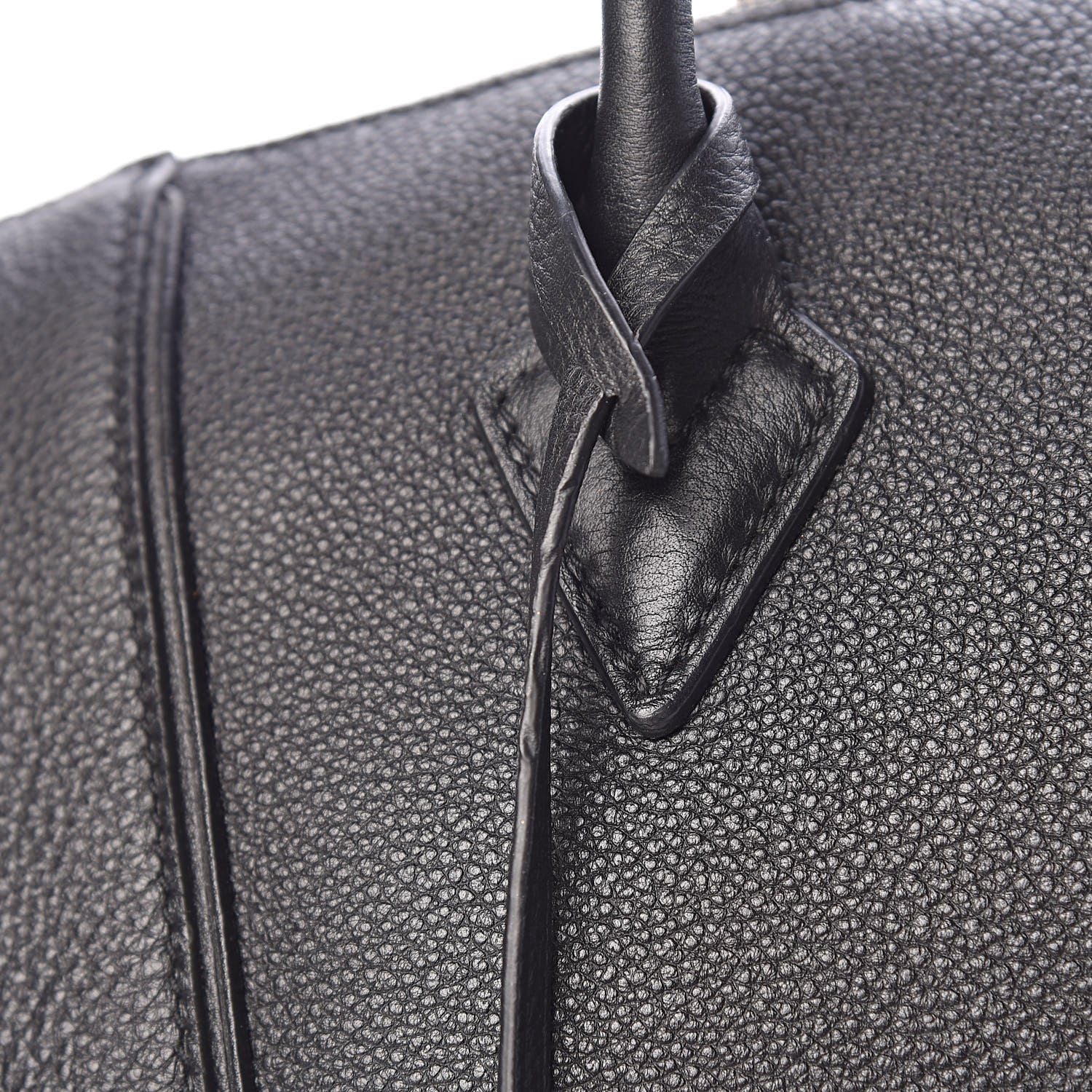 Louis Vuitton Veau Cachemire Soft Lockit MM Black 8 of 20