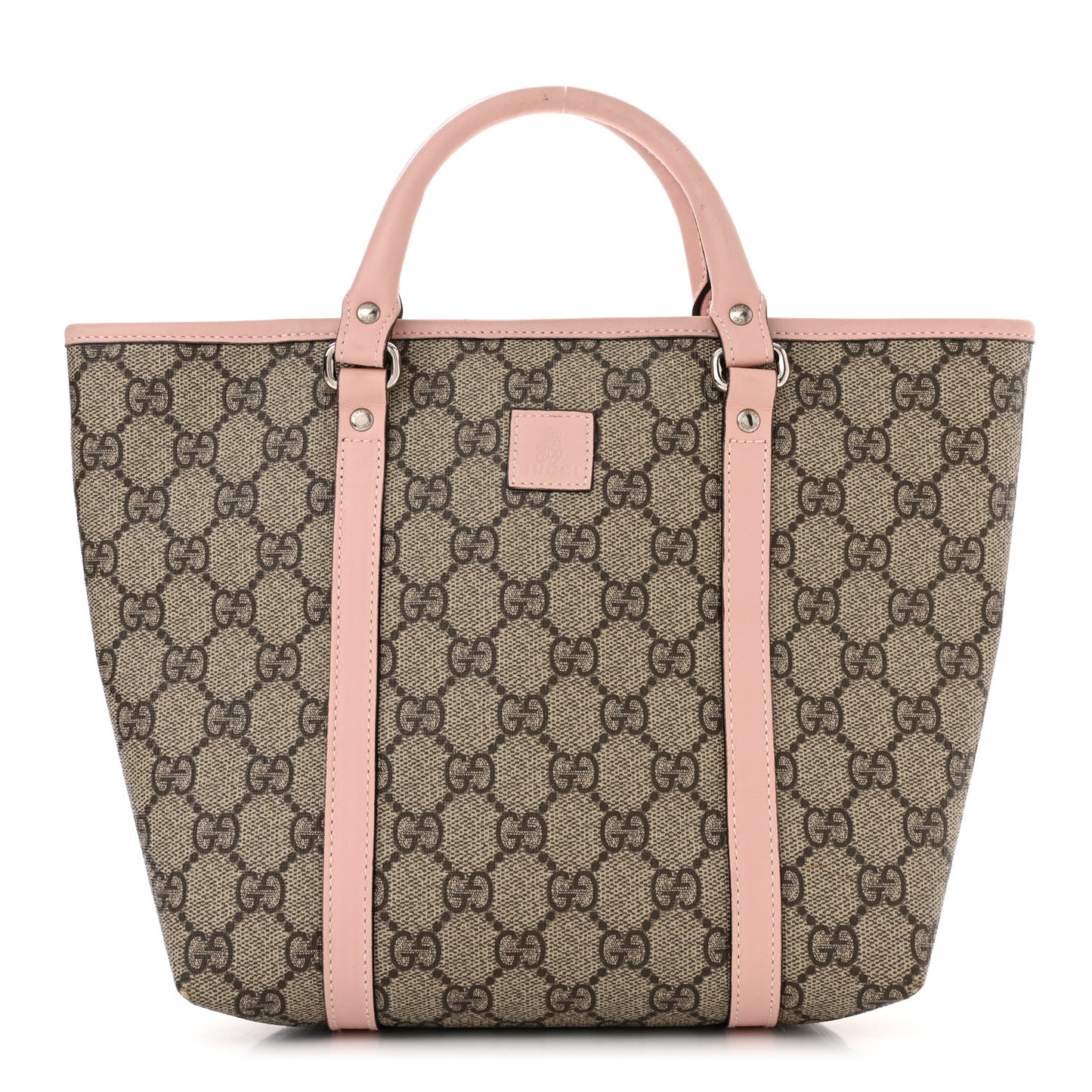 GG Supreme Monogram Childrens Tote Pink
