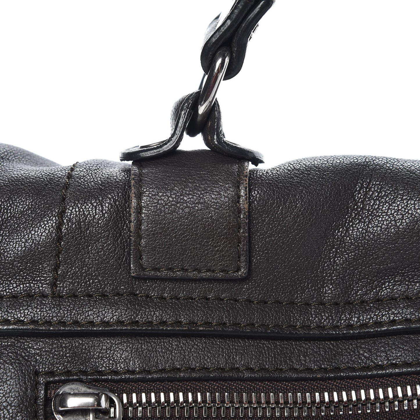 Lambskin Medium PS1 Satchel Black