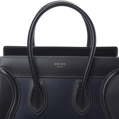 Celine Smooth Calfskin Micro Tri-Color Luggage Dark Blue 8 of 8