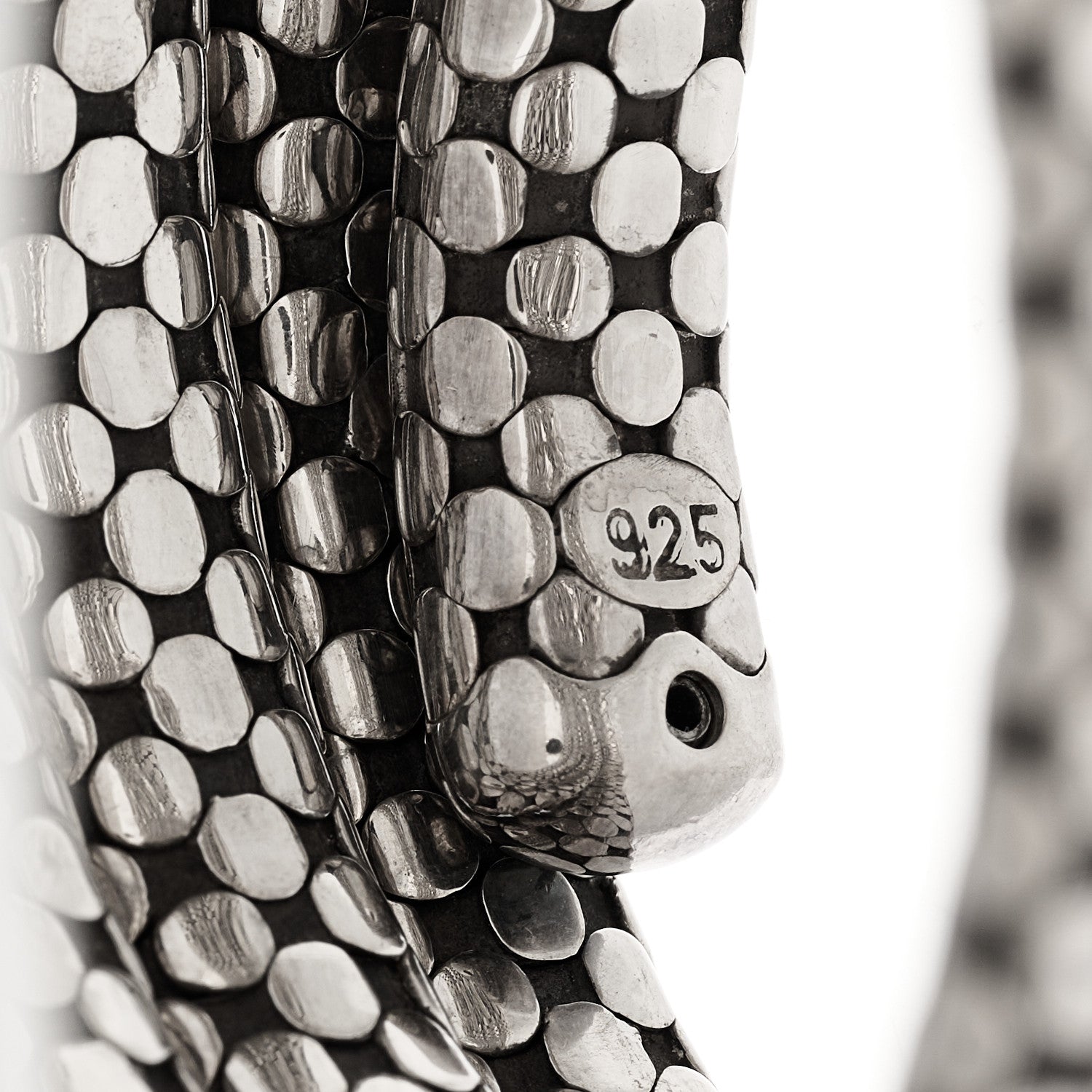 John Hardy Sterling Silver Dot Four Coil Bracelet 3 of 4