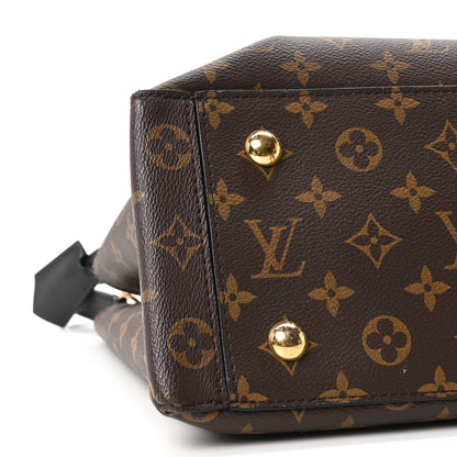 Louis Vuitton Monogram Flower Tote Black 15 of 17