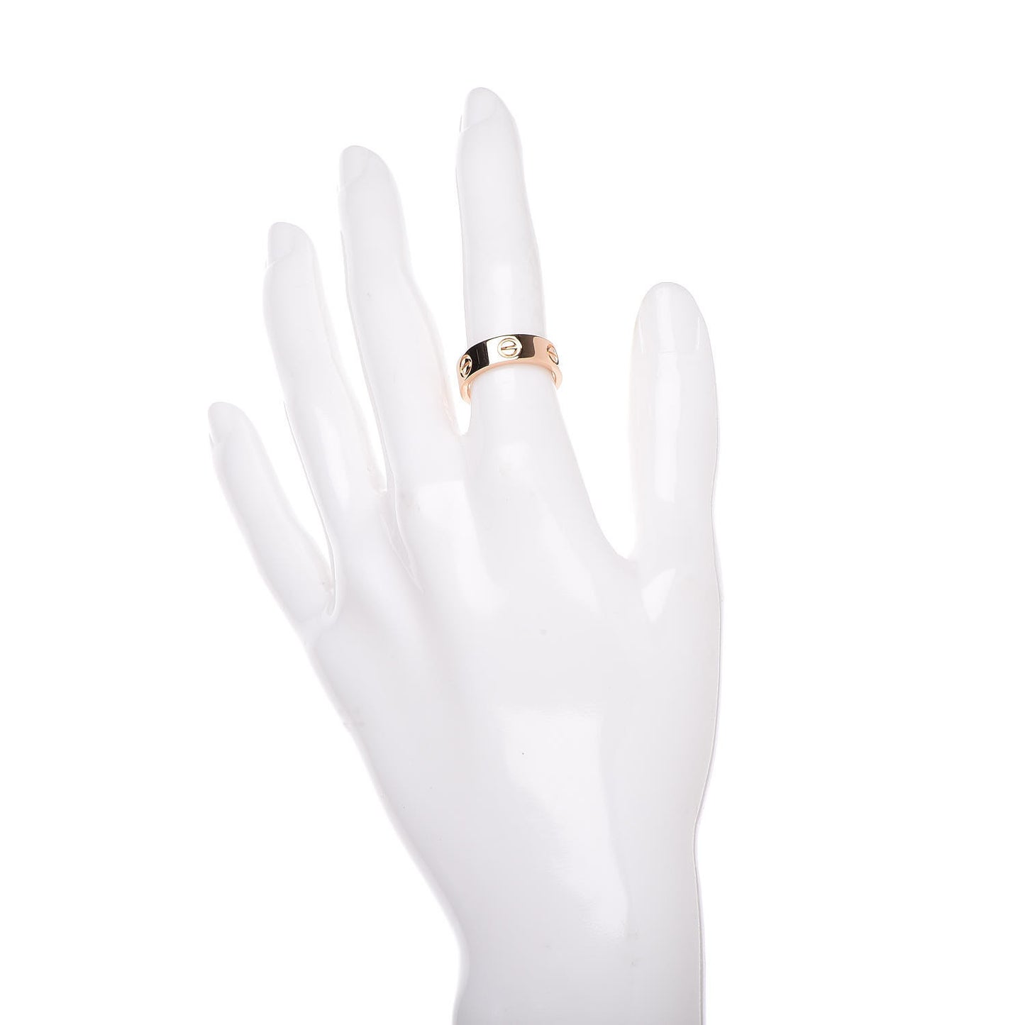 18K Pink Gold 5.5mm LOVE Ring 49 4.75