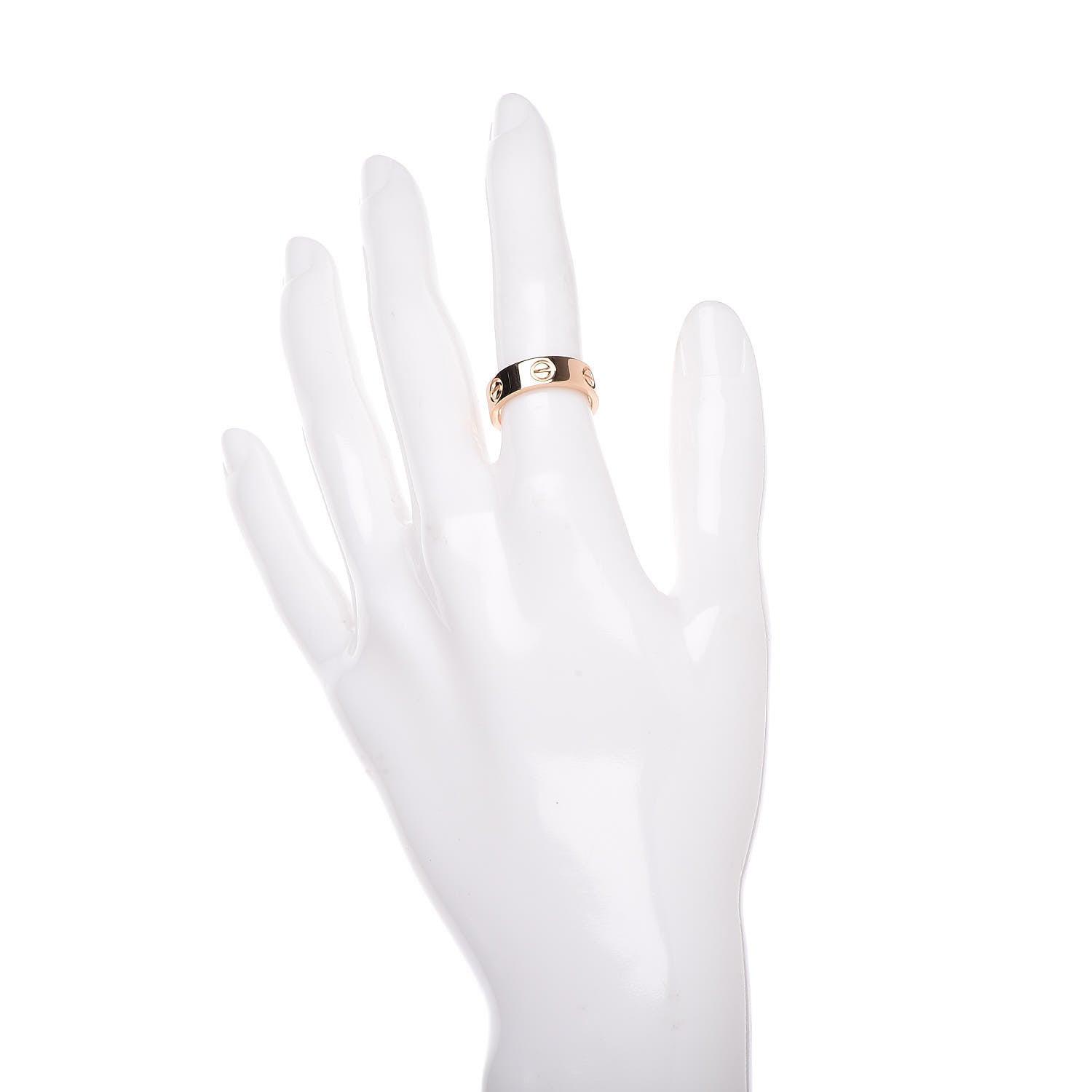 Cartier 18K Pink Gold 5.5mm LOVE Ring 49 4.75 2 of 4