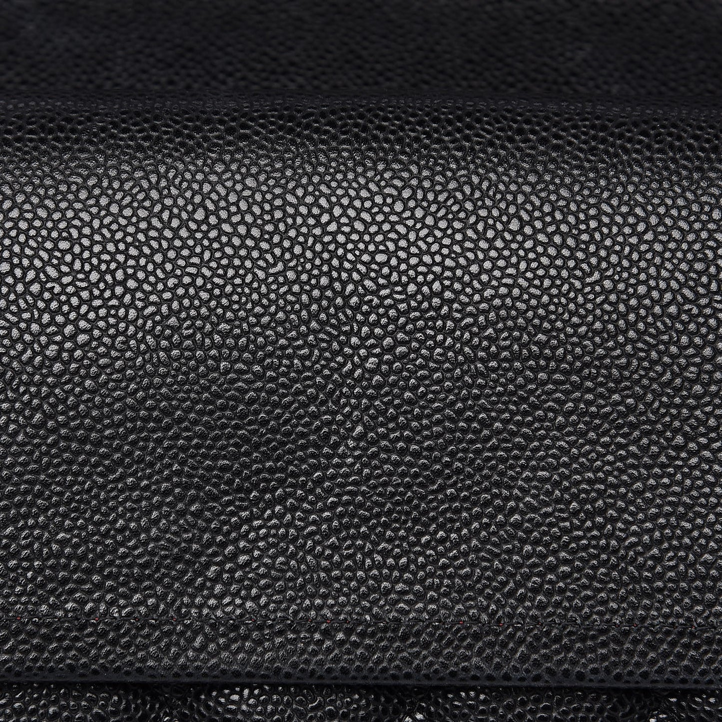 Caviar Quilted Maxi Double Flap Black