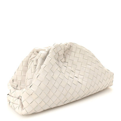 Bottega Veneta Nappa Maxi Intreccio The Pouch Oversized Clutch Plaster 3 of 10
