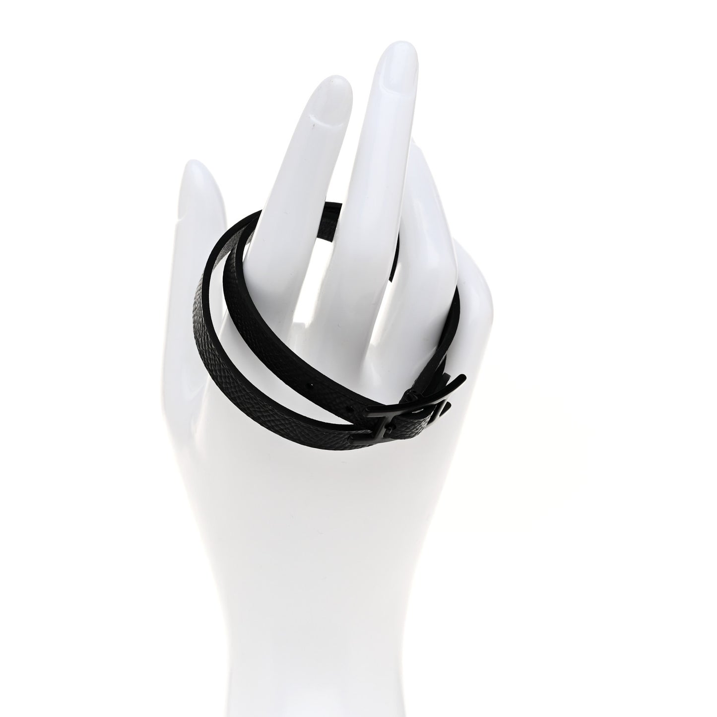 Epsom Behapi Double Tour Bracelet T3 Black