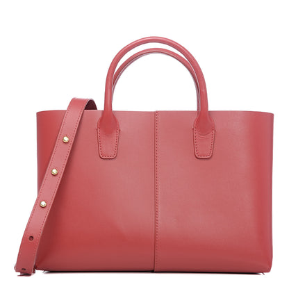Mansur Gavriel Calfskin Mini Folded Bag Flamma 1 of 9