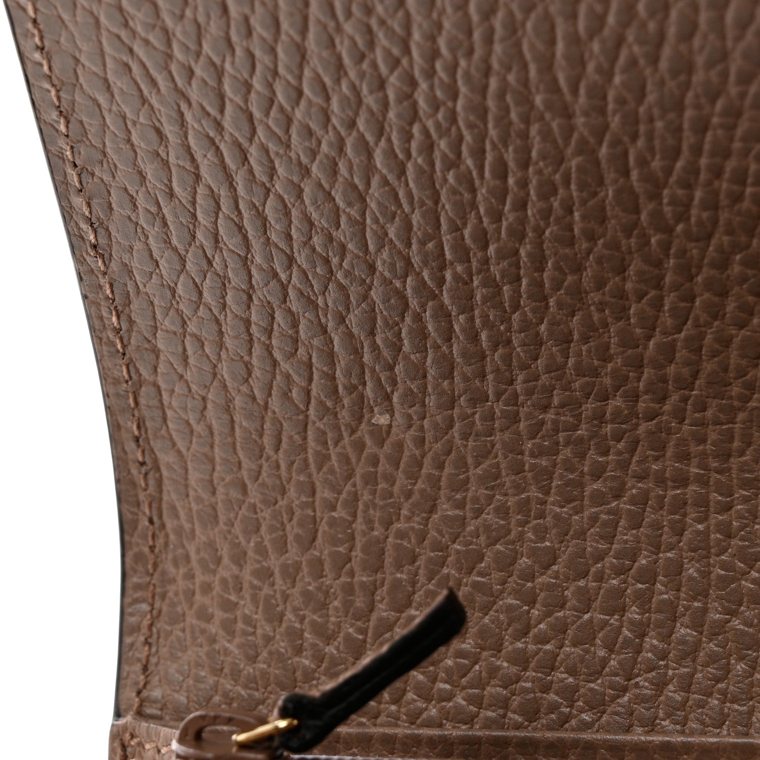 Gucci Dollar Calfskin GG Supreme Monogram GG Marmont Continental Wallet Porcelain Rose Beige Ebony 8 of 9