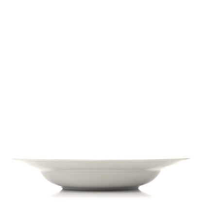 Hermes Porcelain Mosaique Au 24 Round Deep Platter Gold 4 of 9